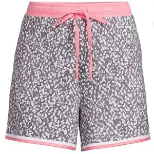 SECRET TREASURES Womens Sleep Shorts Size 3X 22W-24W Floral Pockets New